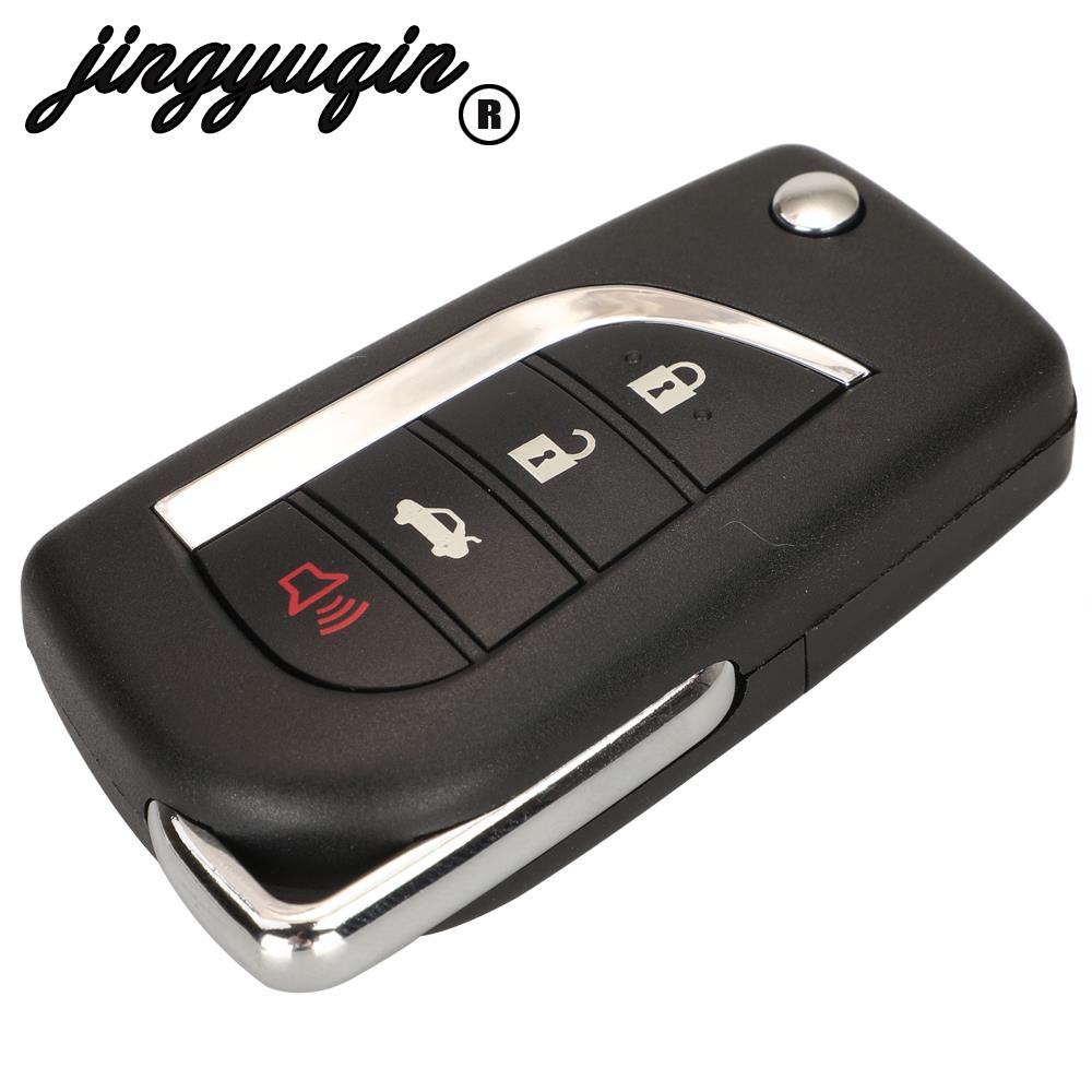 jingyuqin Modified new For Toyota Camry Corolla 2025 2012-2017 Remote Car Key 315Mhz H/G Chip HYQ12BDM HYQ12BEL Fob 4 Buttons