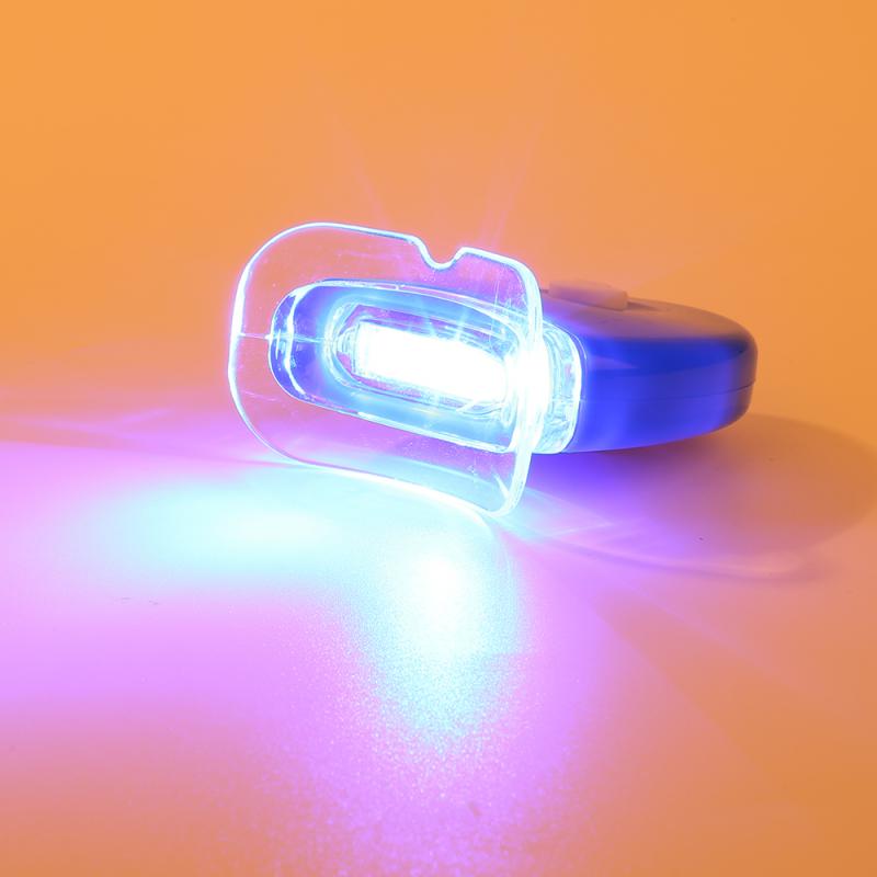 Teeth Whitener LED Light Teeth Whitening Blue Light UV Light Laser Lamp Tool Tooth Beauty Health No Sensitivity Battery Powered