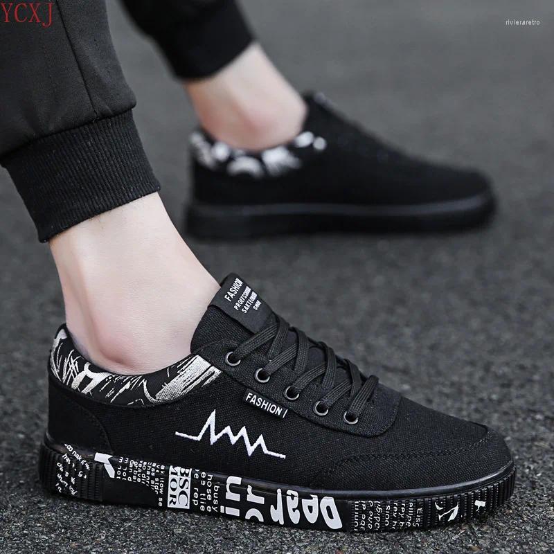 Casual Shoes Summer Men's Canvas Skate Korean Version Trend Student Breathable Men Sneakers