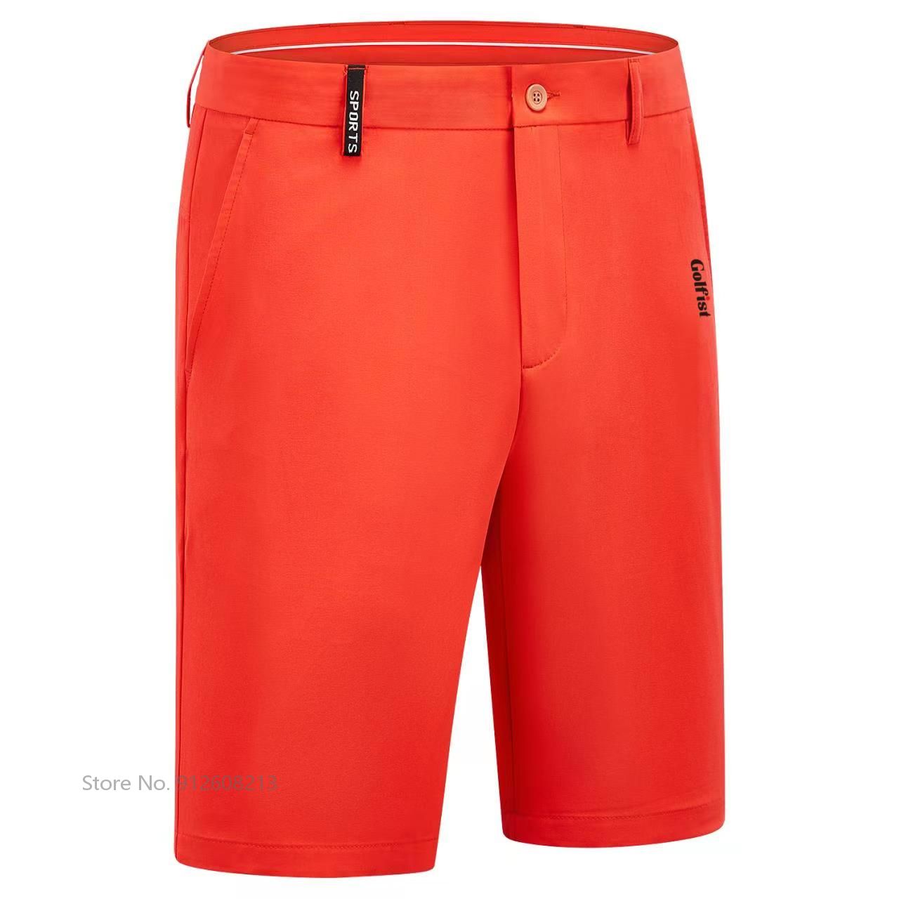 Golfist Men Golf Shorts Summer Breathable Golf Straight Shorts Male Stretch Sports Trousers Cooling Dry Fit Bottoms 2XS-3XL