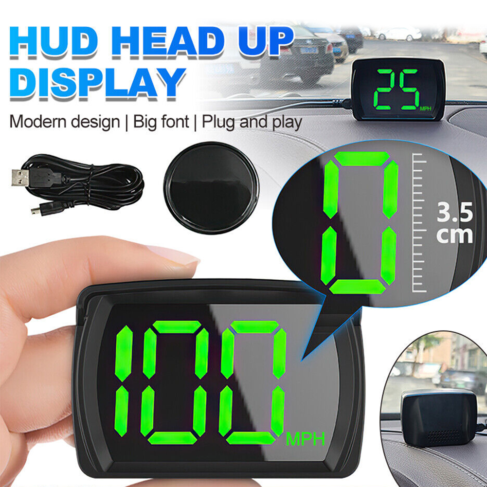 Auto Smart Speedometer Big Font Car GPS MPH Detector Electronic GPS Speedometer for Automobile Parts for Car Vehicle Accessories