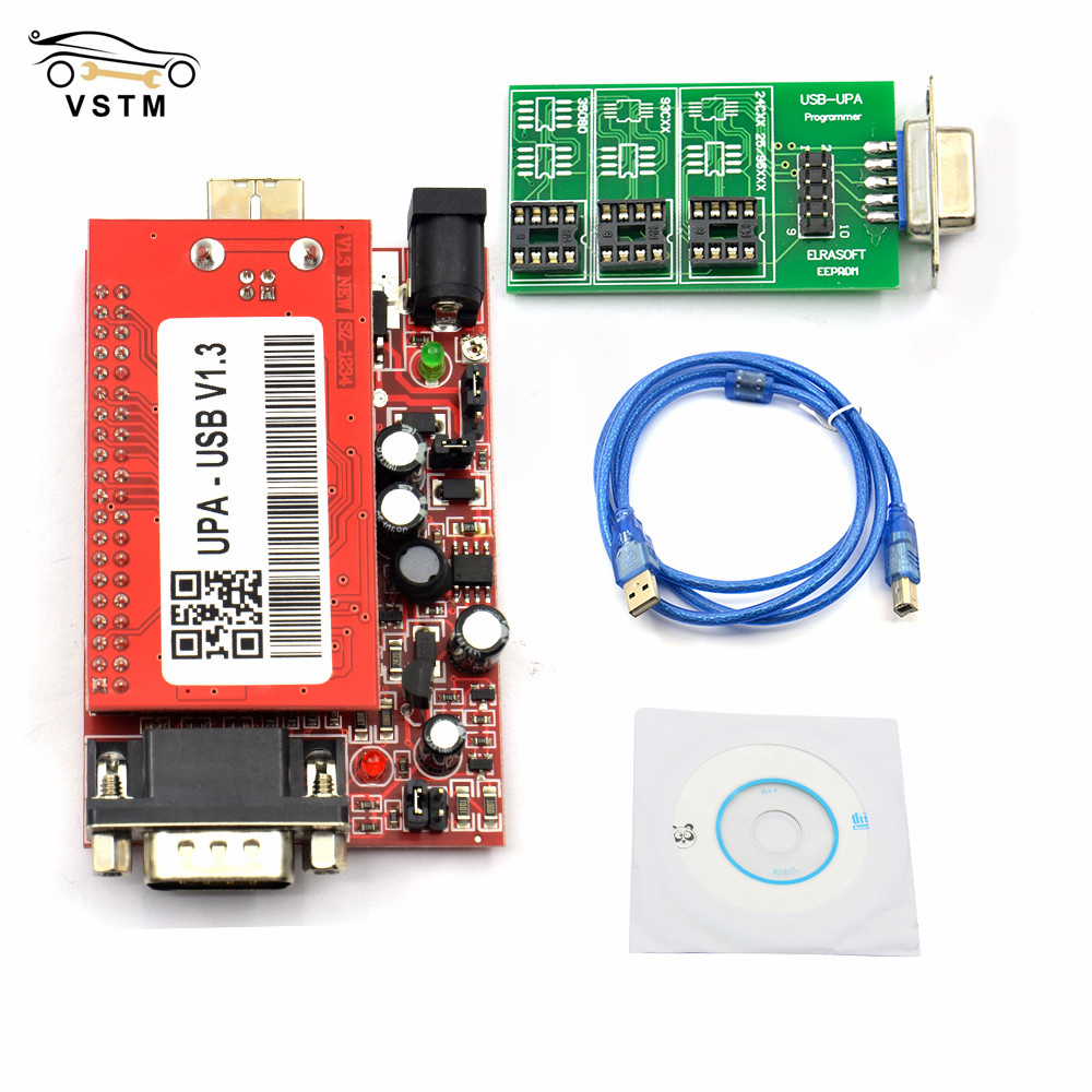 Best quality new 2022 UPA Usb Programmer Diagnostic-tool UPA-USB ECU Programmer UPA USB V1.3 With Full 2025 Adapter 4.6