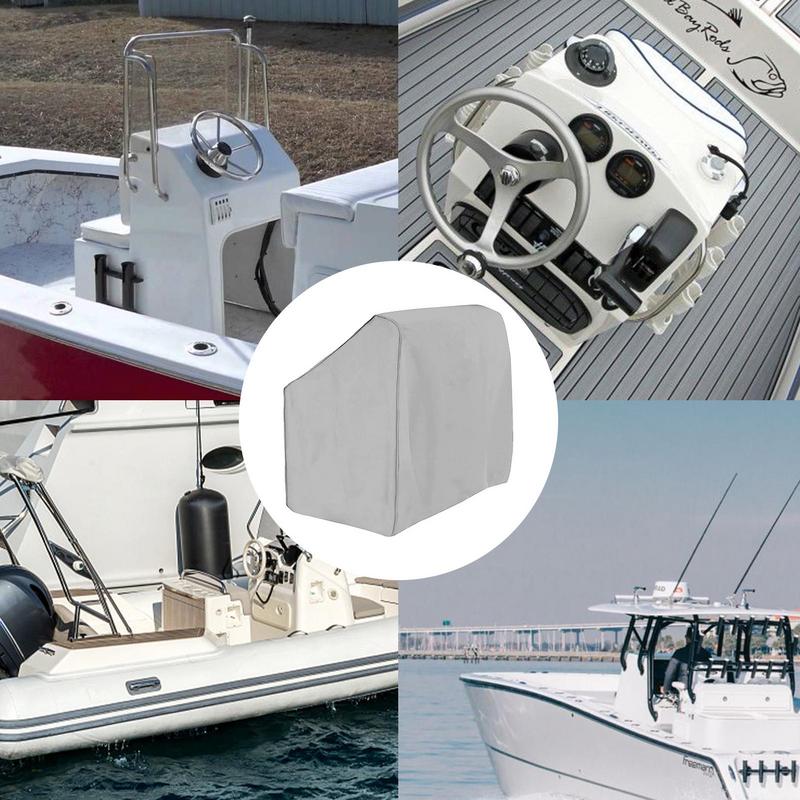 Boat Console Cover 600d Marine Grade Waterproof Polyester Canvas Console Cover Boat Accessories For Center Console Boats Fits a3b9d