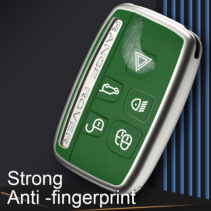 Luxury Car Key Cover Case Shell Fob For Land Rover Range Rover Sport Evoque Freelander2 Soft Car Key Coque Interior Accessories