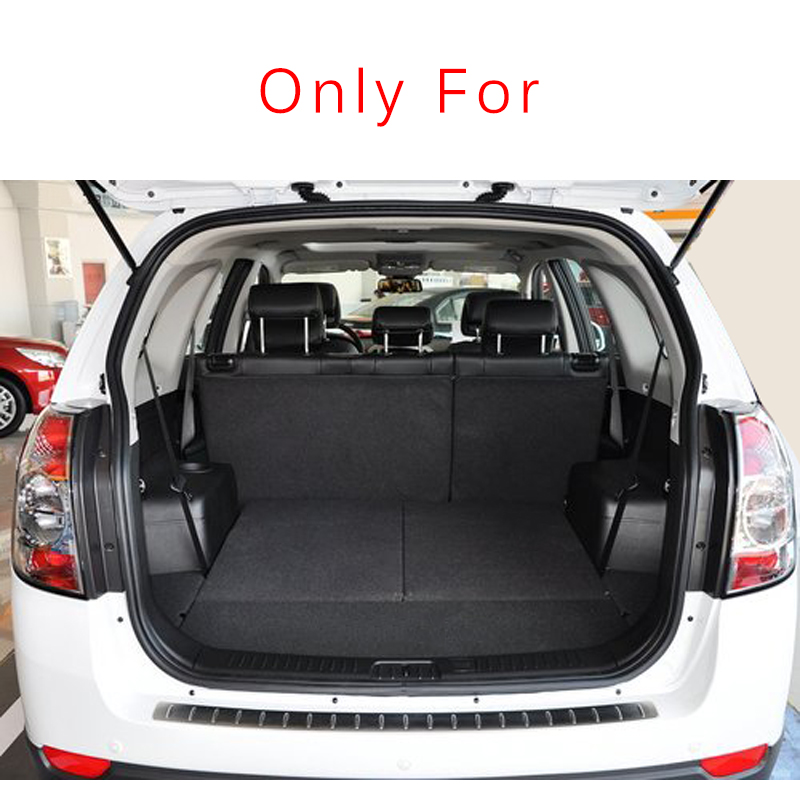 For Chevrolet Captiva 2012 2013 (7 Seats) Car Trunk Mats Back Rear Side new Carpets Auto Parts Styling Rugs 2025 Waterproof Protective