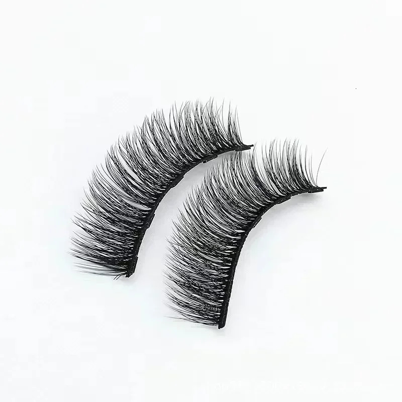 3D Magnetic Eyelashes Makeup Magnetic Lashes Eyeliner Tweezers Set Natural False Lashes Short Faux Cils Eyeliner 240625