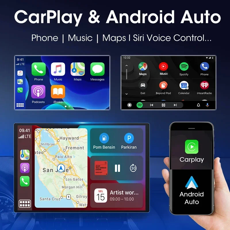JMCQ 2din Android 12 Car Radio For Suzuki Grand Vitara 3 2005 2012 2013 2014 2015 Multimidia Video DSP 4G Carplay GPS Navigaion