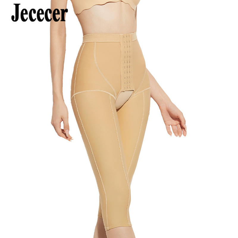 Spandex Shapewear Women Slimming Body Shaper Pants Underwear High Waist Shorts With Control Tummy Sheath Belt