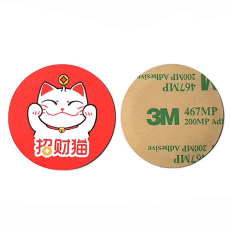 1pcs CUID Android App MCT Modify UID Changeable NFC 1k s50 13.56MHz RFID Tags Block 0 Writable Anti-Interference Phone Sticker