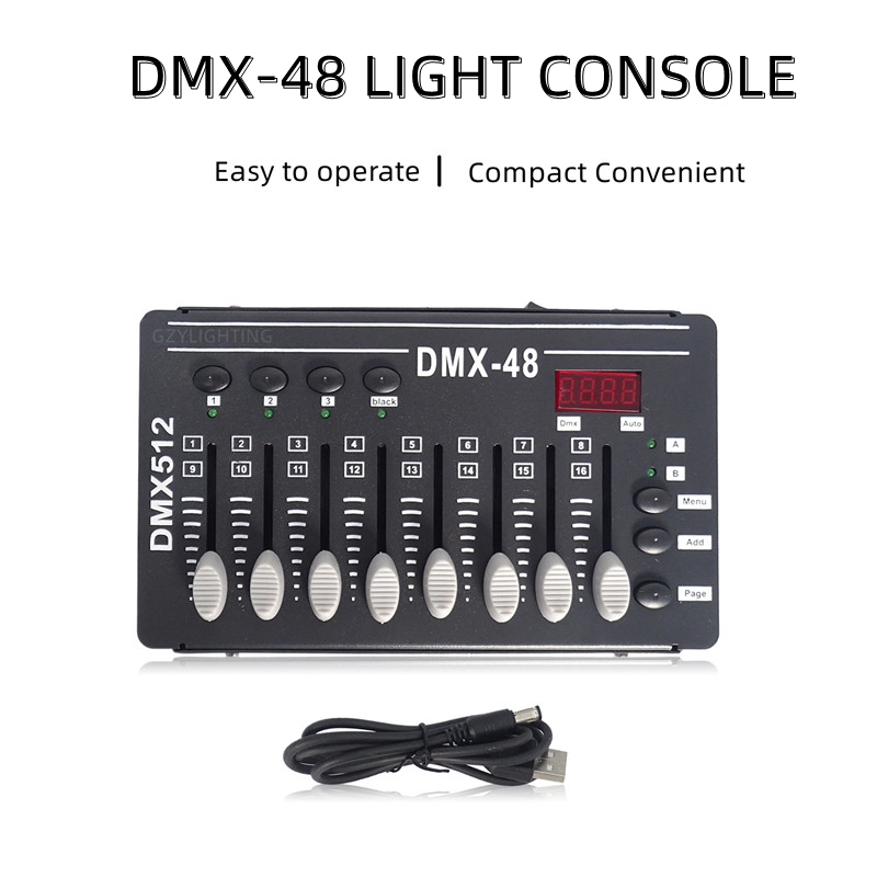 DMX512-48 controller Light console moving head light controller dimming console stage lighting equipment party light show