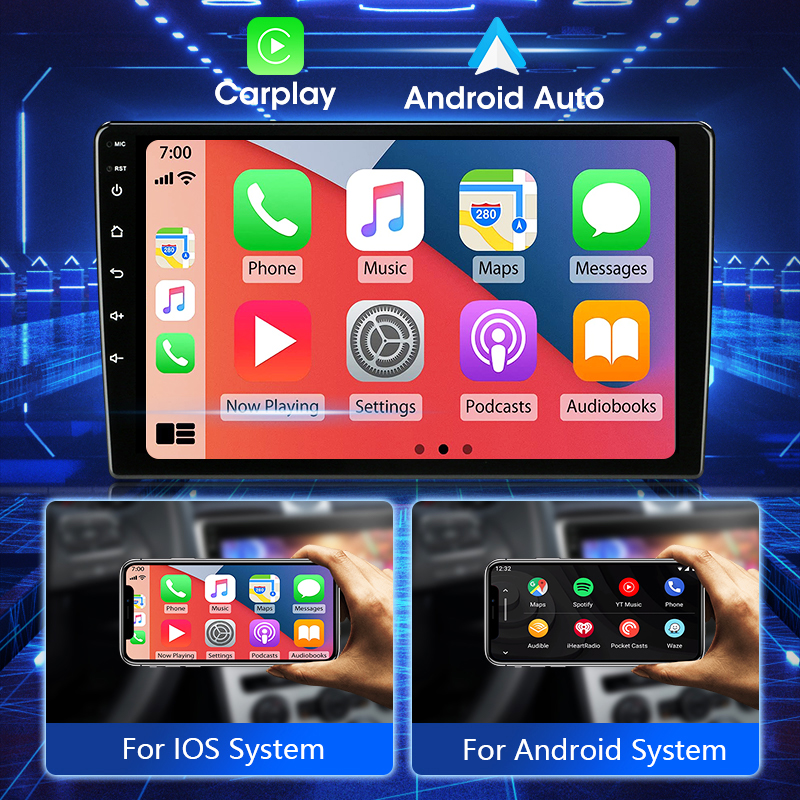 Android 11 for VW Volkswagen Tiguan 1 NF 2006-2016 Multimedia Video Player 2 Din Carplay Stereo GPS DVD Head Unit Audio Radio 9"