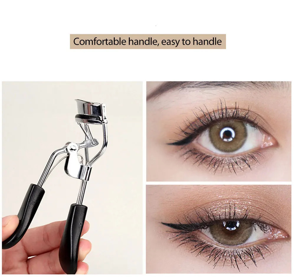 1PC Eyelash Curler Professional Eyes Makeup Beauty Tools Lash Nature Curl Style Cute Eyelash Width Handle Curl Lashed Curlers i240621