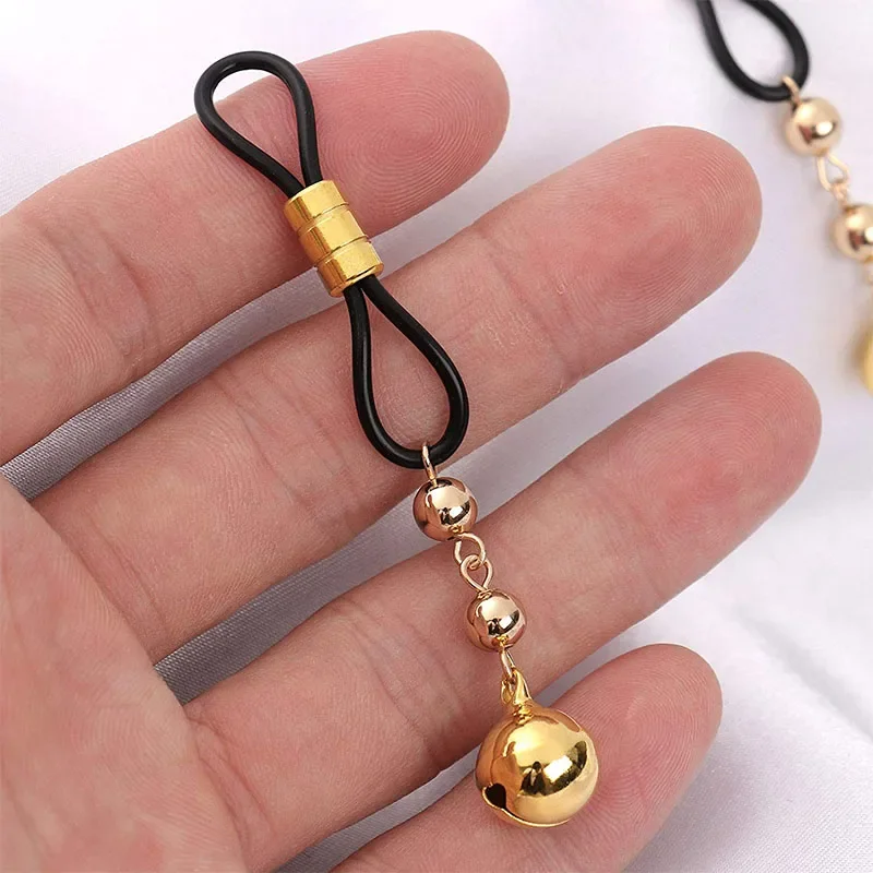 1 pair Non-Piercing Nipplerings for Women Fake Nipplerings Piercings Clip On Nipple Rings Faux Dangle Nipple Jewelry