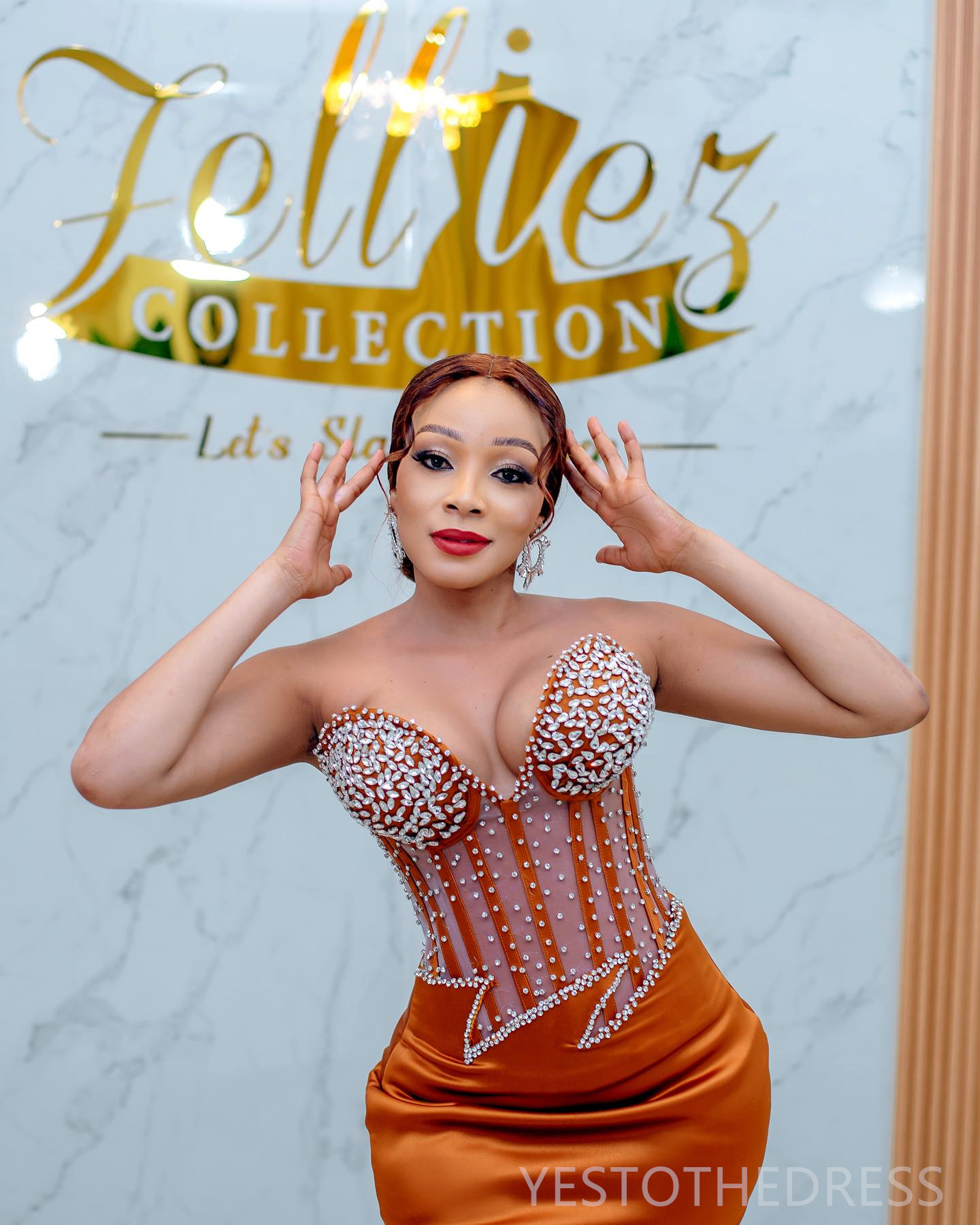 R&W 2024 Brown Prom Mermaid Promdress Evening Dresses Elegant Sweetheart Necke Beaded Rhies Illusion Birthday Dress Vestido De Sorrie Gala Gown AM1221