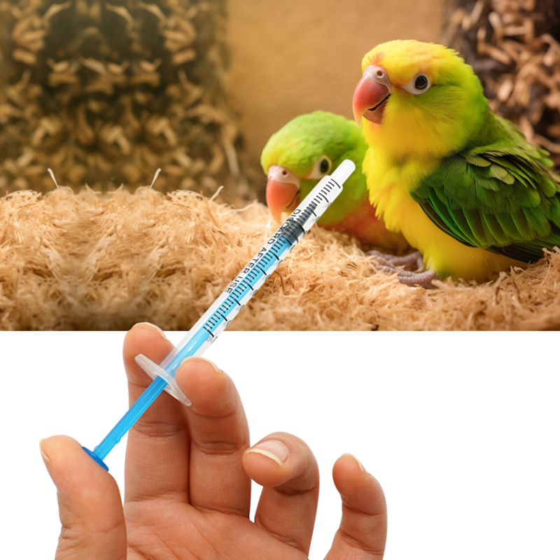 25/50Pcs 1Ml Plastic Disposable Injector Syringe Refilling Measuring Nutrient Sterile Individually Packaged Not Include Needles