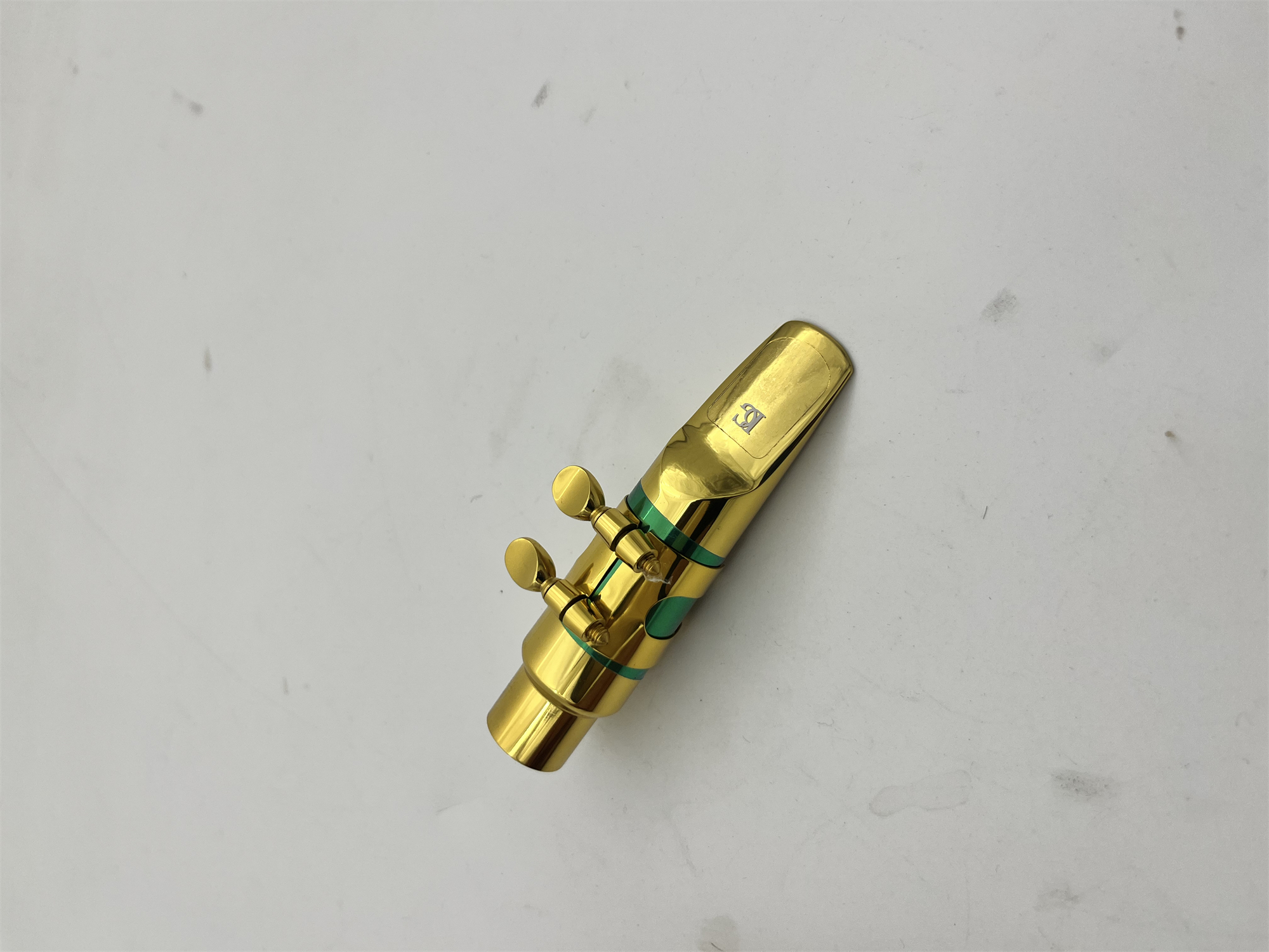Real Pictures Sax Mouthpiece For Alto Tenor Gold Plated Saxophone Accessories