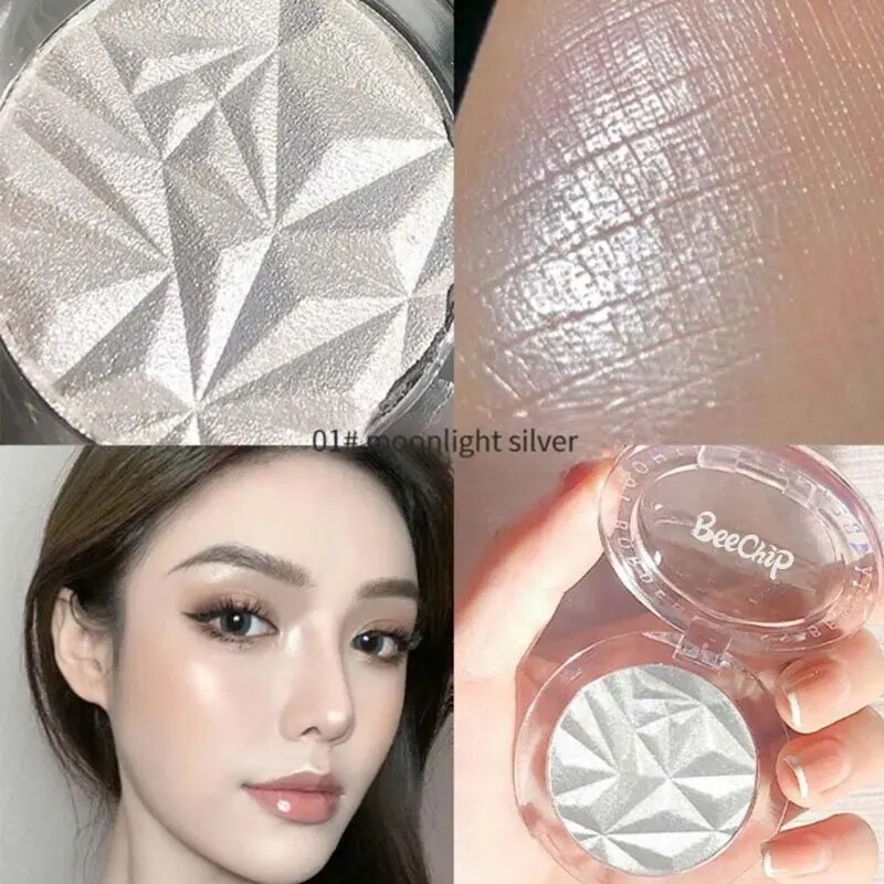 Brighten And Modify The Face Shadow Powder Diamond Highlight Powder Blusher Fairy Glitter Powder Beautify The Face Pearl Explode