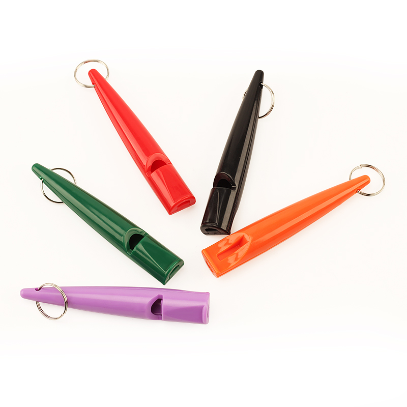 5pcs/set Dog Training Whistle To Stop Barking Bark Control for Dogs Training Deterrent Whistle Key Chain Pet Flute Dog Training