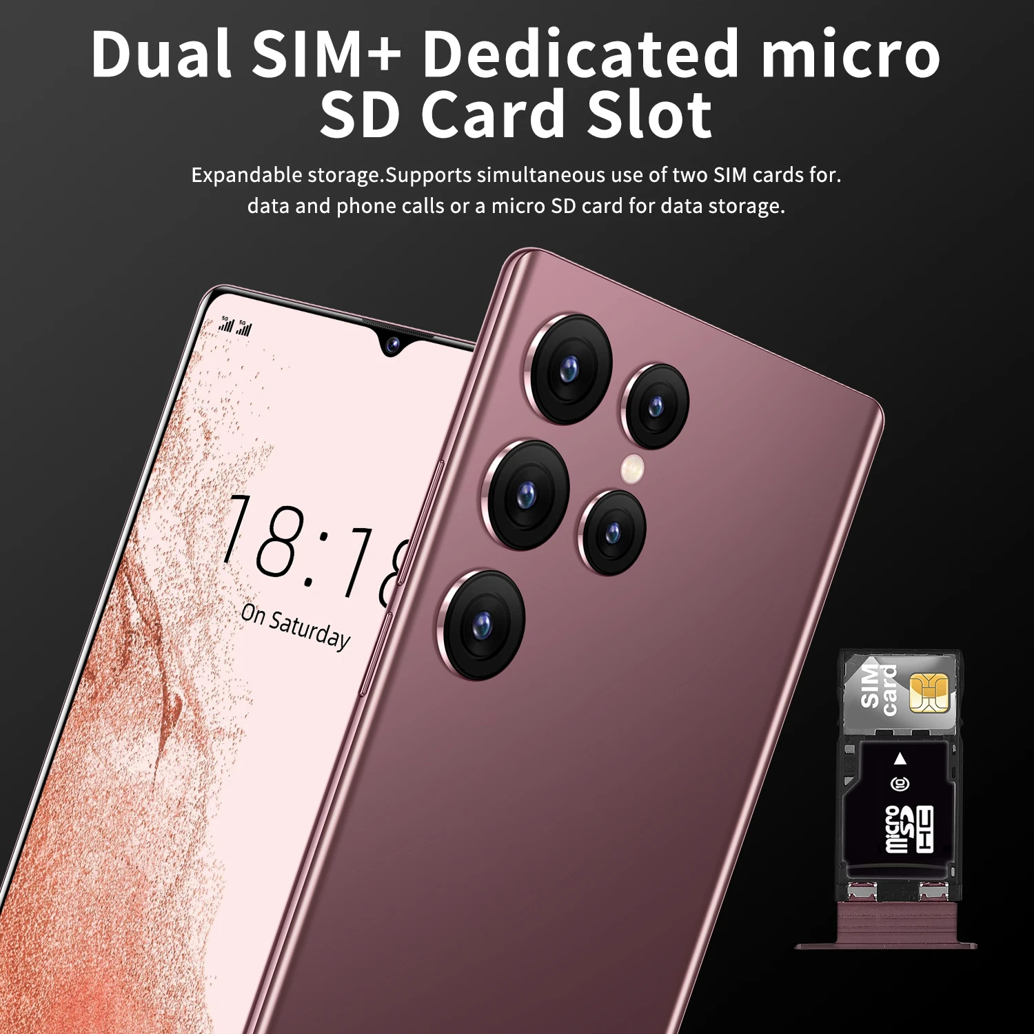 New S24 Ultra 5G Smartphone Original 7.0inch Global Celular Unlocked Phones 16G+1TB 4G Dual SIM Mobile Phones 72MP HD Cell Phone