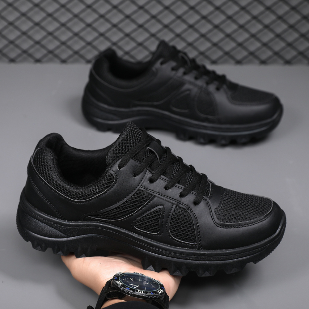 Labor insurance shoes outdoor hiking shoes mesh breathable casual sports shoes training work shoes