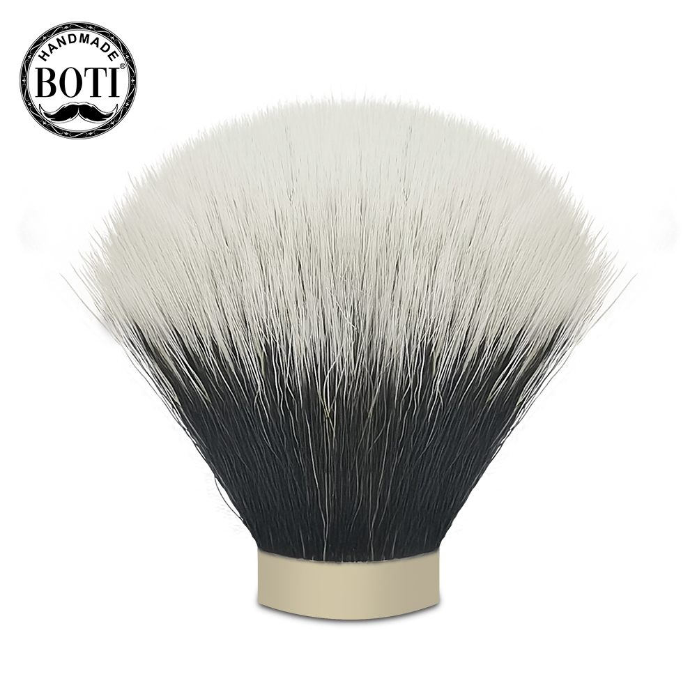 Boti Brush-2024 New Tuxedo Thick Hair 6th Synthetic Knot Bulb Shape Beard Brush Shaver Wetshaving Razor accessory