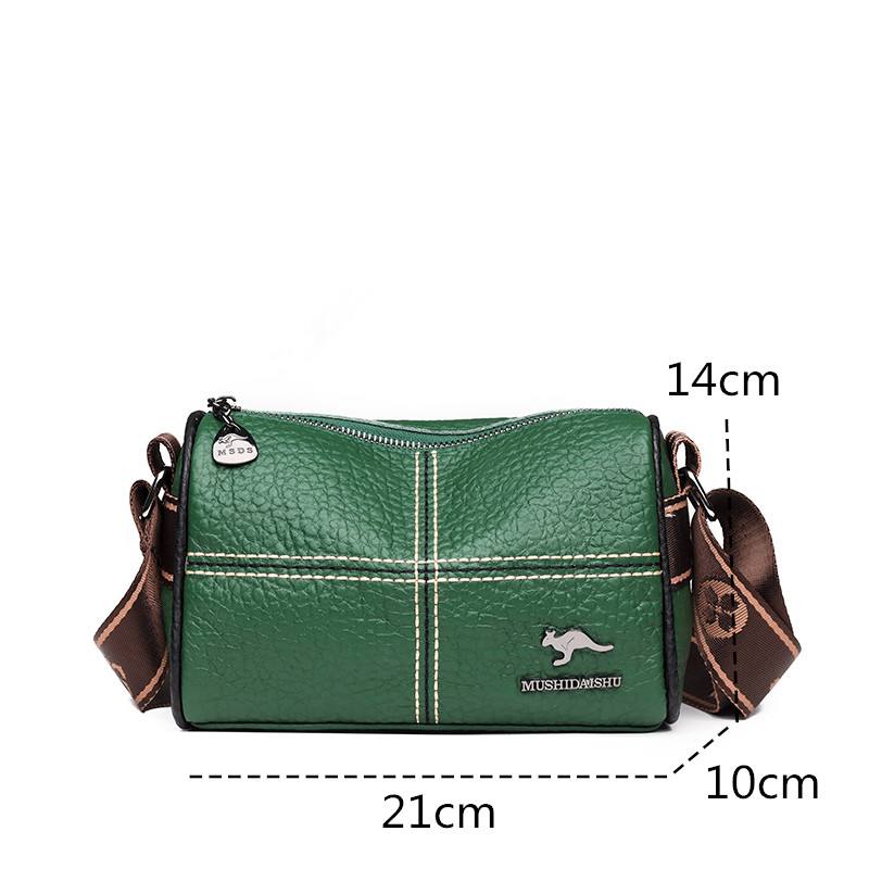 High Quality Soft Cow Leather Handbag Women Bag Luxury Brand Genuine Leather Shoulder Crossbody Bag For Female 2023 Ladies Tote