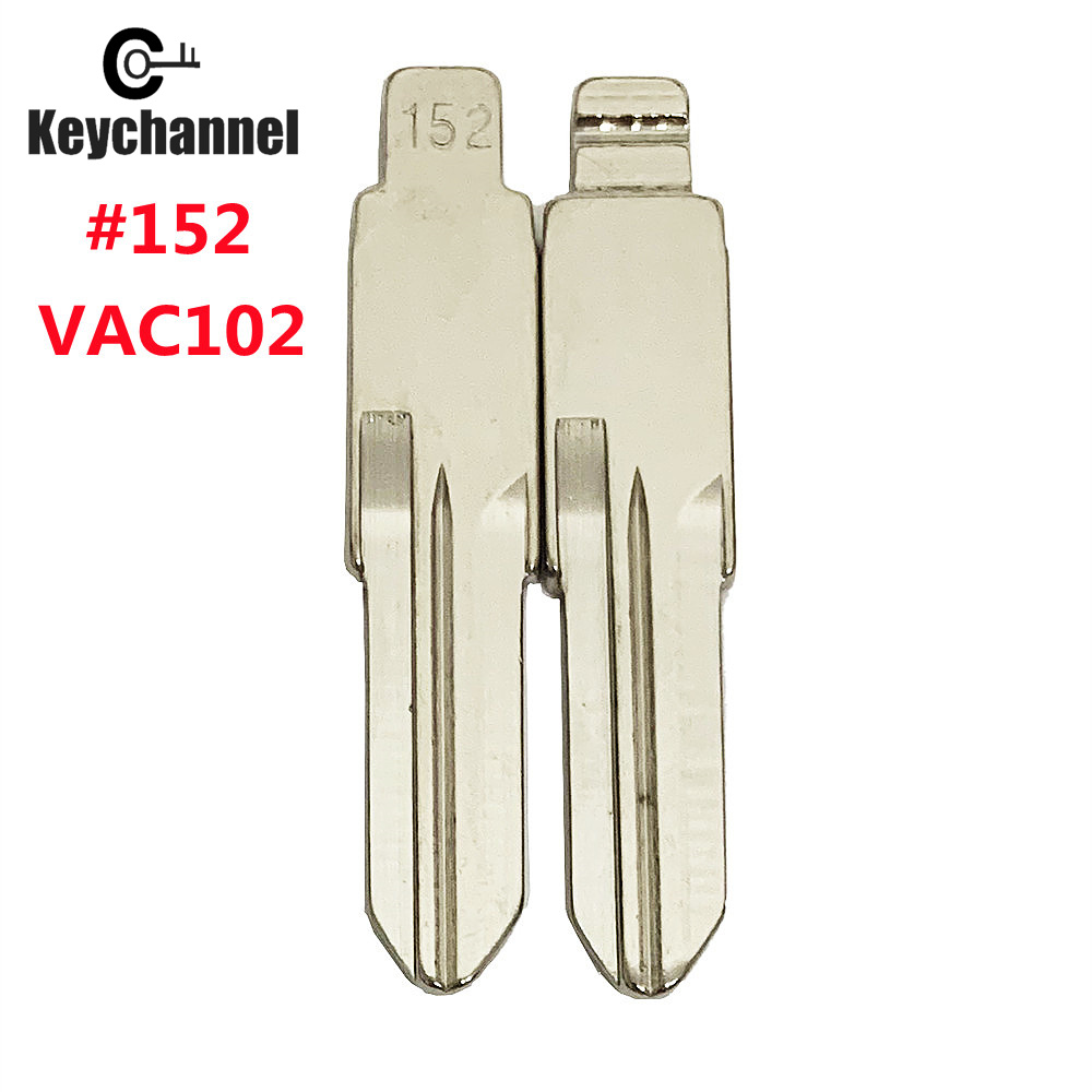 10 PCS KD Key Blade For KD VVDI Flip 2025 Remote new LISHI VAC102 #152 HU136 153# NE72 53# For Peugeot Citroen Renault Megan Dacia Clio
