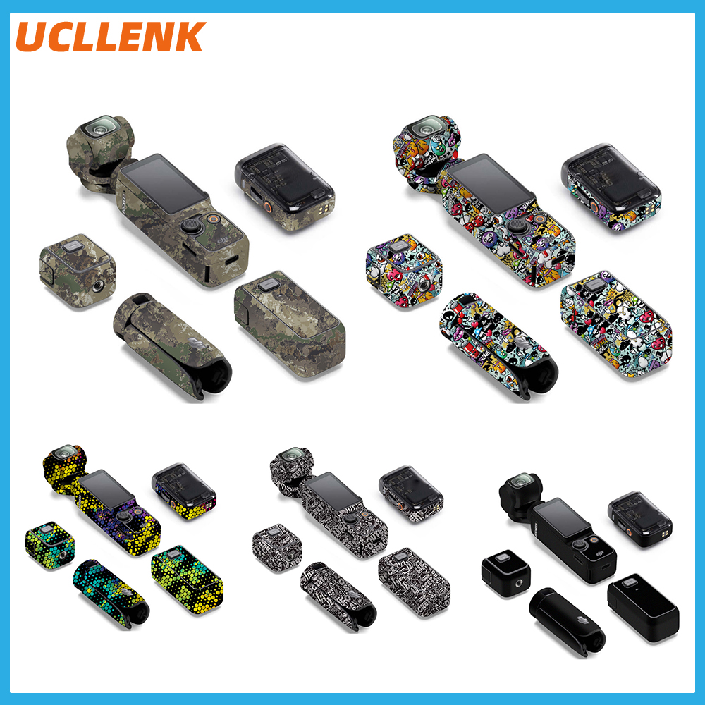 Suitable for DJI Pocket3 camera stickers, 3M protective film, scratch resistant and adhesive free accessories