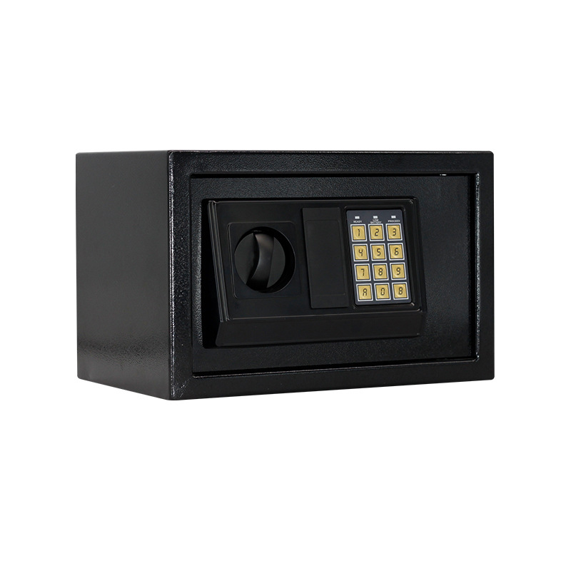Safe Box Digital Electronic Security Keypad Small Safe Lock Box Keys Electronic Security Box for Home Office Travel Business