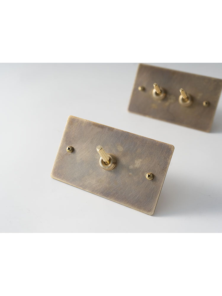 CE Golden Color Brass Knurl Toggle 12~ 250V 1GANG 2WAY DIY Home Bar Hotel Car Machine Customized Electric Wall Light Switch