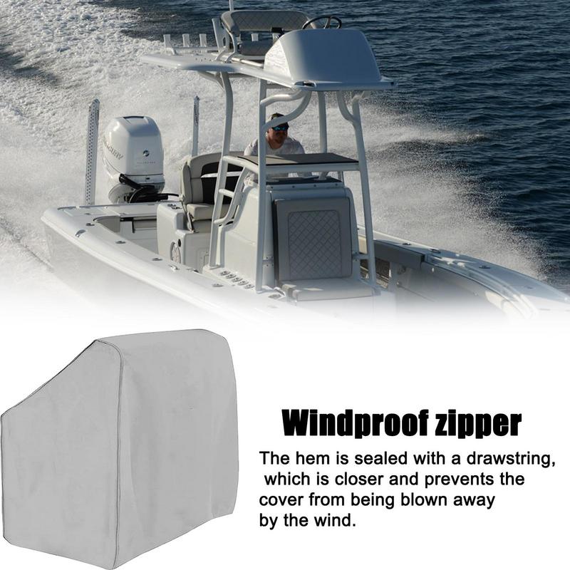 Boat Console Cover 600d Marine Grade Waterproof Polyester Canvas Console Cover Boat Accessories For Center Console Boats Fits a3b9d