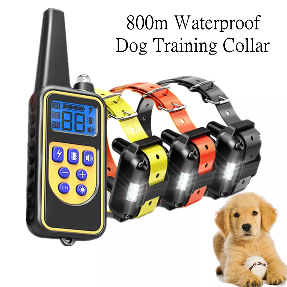 [New Edition]Dog Training Collar for Large Medium Small Dogs Rechargeable E Collar with Beep,Dog Shock Collar-IPX7 Waterproof