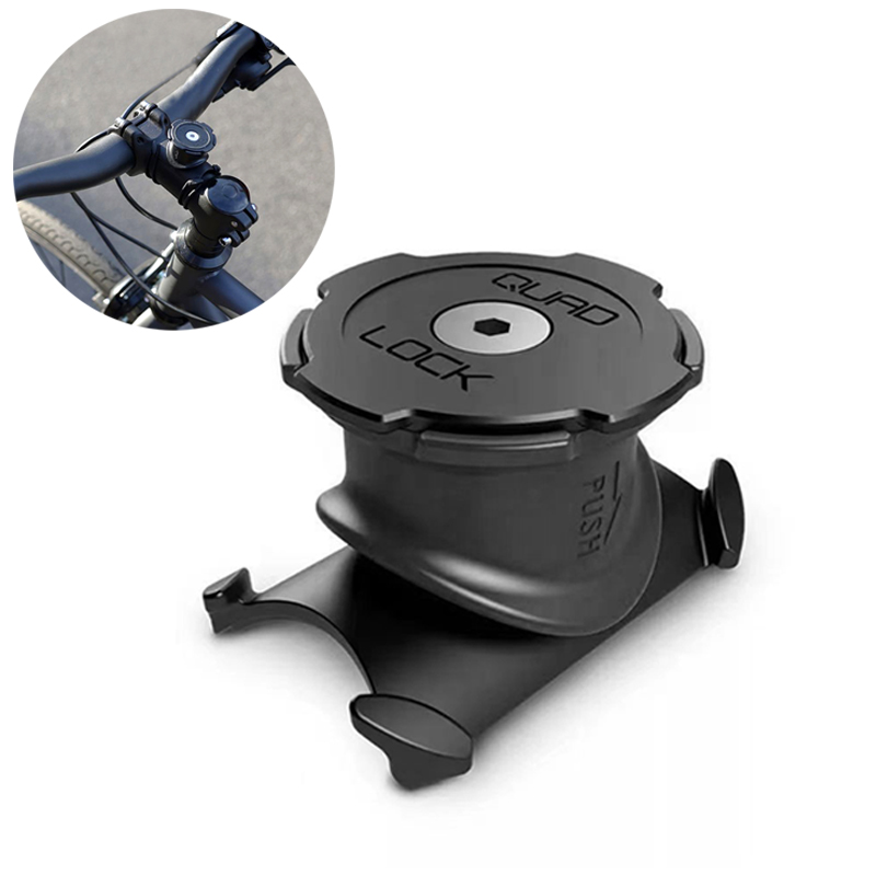 Motorcycle Bike Phone Holder Stand Bicycle Quad Lock Phone Holder Car Mobile Support Shock-resistant Handlebar Mount Bracket