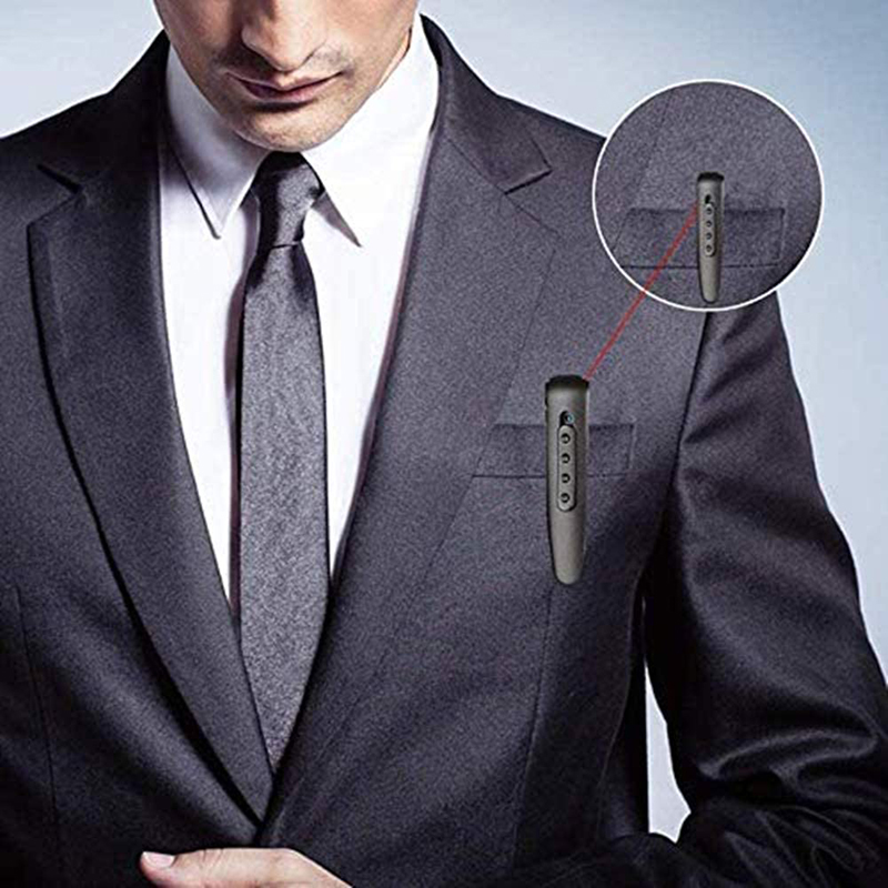 Mini camera pen full HD 1080P camera wearable body pen camera mini camera supports 32GB TF card