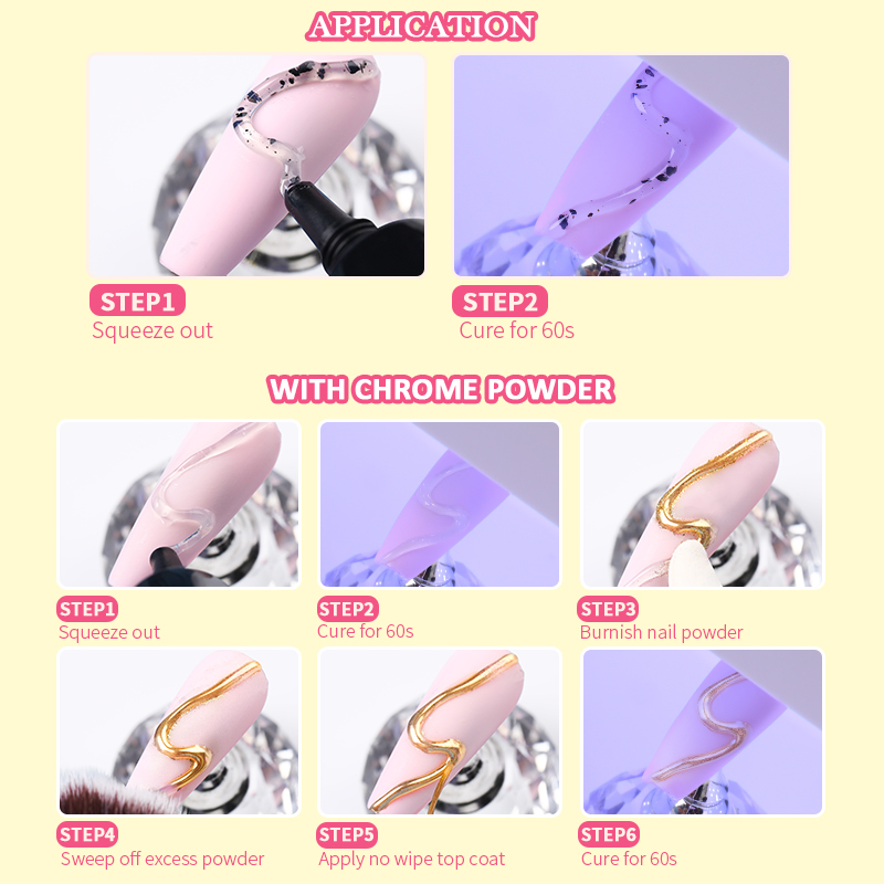 LILYCUTE 10ml 5D Solid Pudding Nail Gel Tube Emboss Painting Gel Polish Translucent Jelly Gum Korean-Style DIY Nail Art Decor