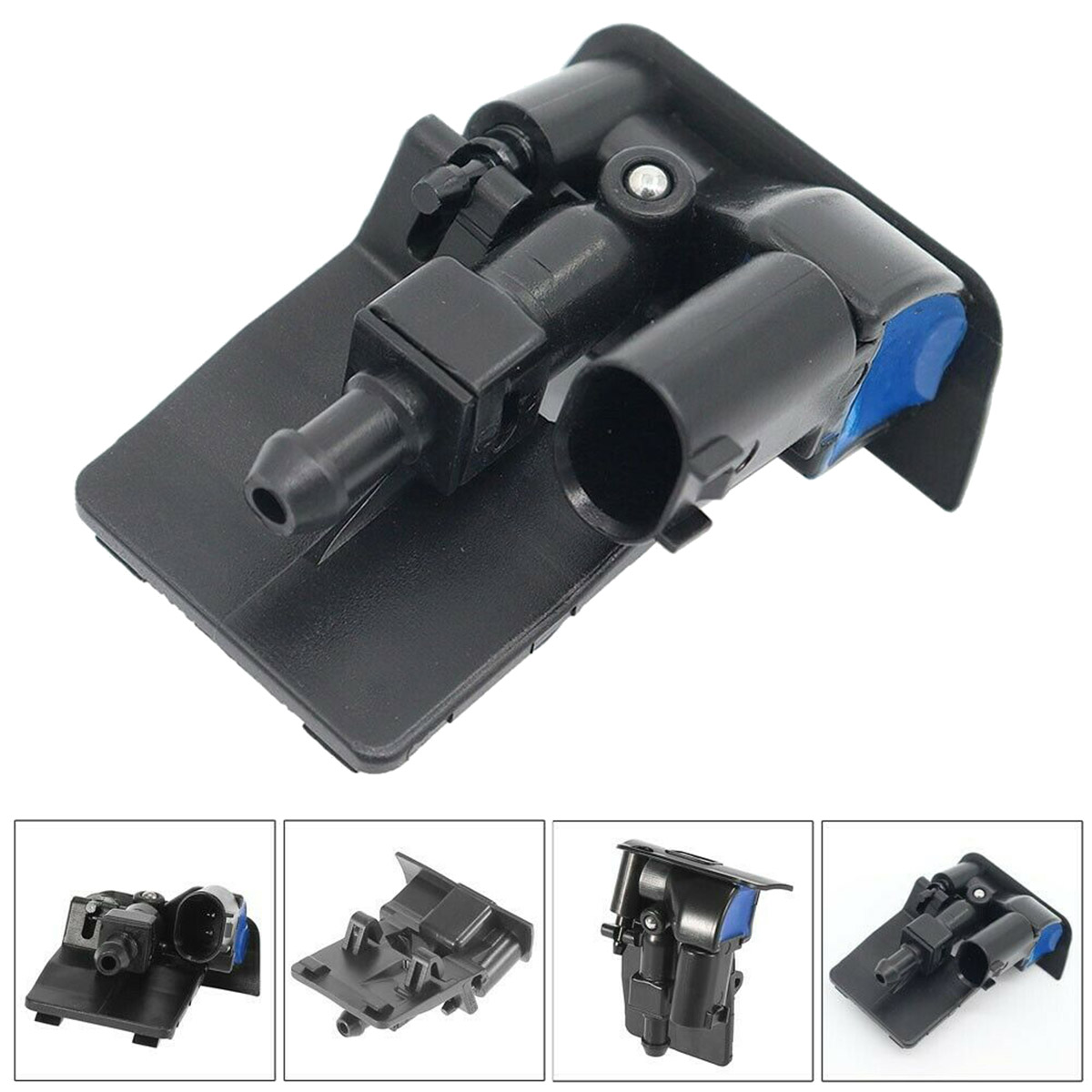 2X New Windshield Washer Sprayer Nozzle Windscreen Nozzle Jet 61667183343 for -BMW X1 E84 / X6 E71 E72