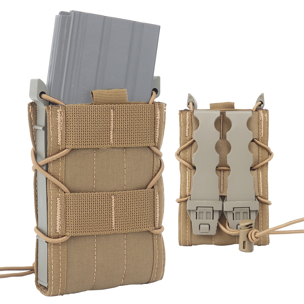 5.56 Single Magazine Pouch for AK AR M4 AR15 Molle Magazine Bag Rifle Pitol Molle Mag Holster Pouch Hunting Accessories