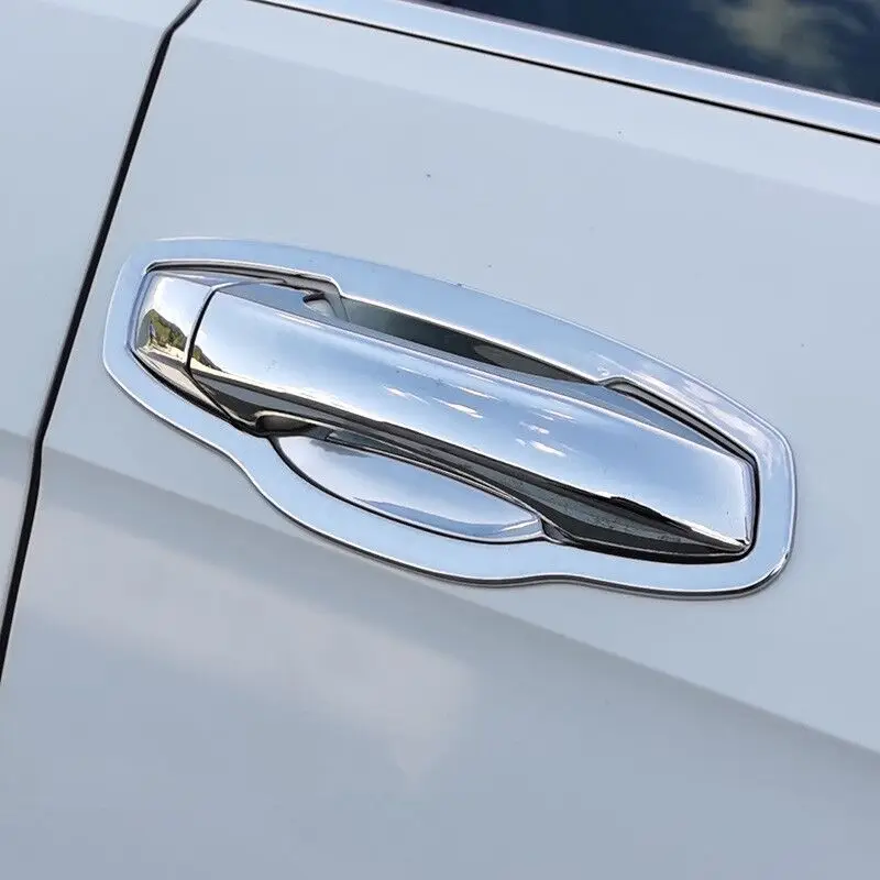 For new Skoda Kodiaq 2017-2023 Chrome Car 2025 Side Door Handle Cover Bowl Trim Sticker Styling Accessories