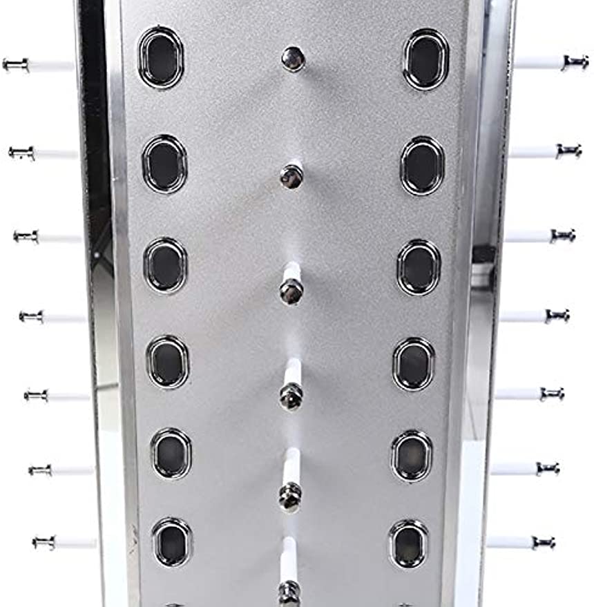 360 Rotating Sunglass Display Rack Metal Glasses Stand Holder 44 Pairs W/ Mirror Retail Sunglass Display Stand Sunglasses Rack
