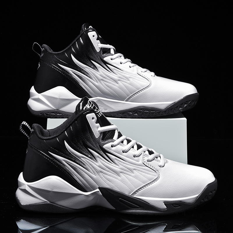 2023 New Retro Basketball Shoes for Men Lace-Up High Top Sneakers Basketball Breathable Women Basketball Shoes Outdoor Athletic
