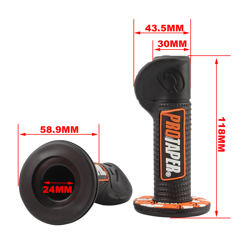 Motorcycle NEW Pro taper 7/8" 22mm Handle Grips Handlebar Rubber Gel Hand Grip Brake Hands Grips Protaper Dirt Pit Bike
