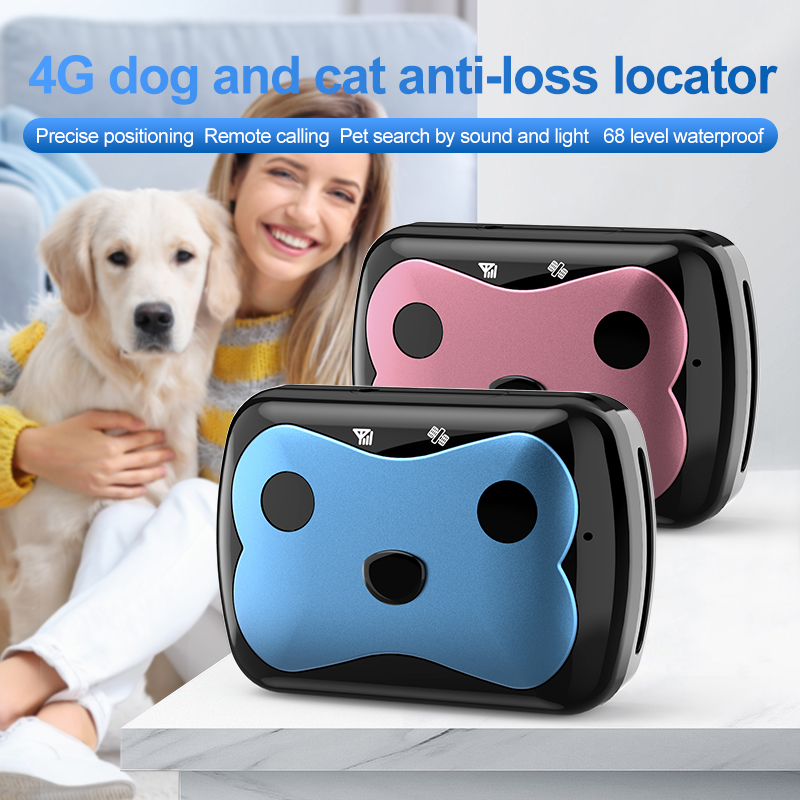 Customized logo GPS Tracker 4g Air Tags Appling Pets Tracker MiNi GPS Locsmart D87 GPS Pet Tracker