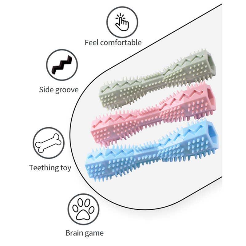 Dogs Puppy Durable Chew Toys Pet Molar Teeth Cleaning Tool Interactive Dog Toothbrush Toy for Small Dogs Dog Toy Dental Mascotas