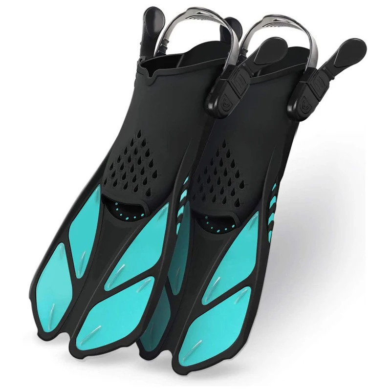 Professional Snorkeling Foot Diving Fins Adjustable Adult Swimming Comfort Fins Flippers Swimming Equipment Water Sports 240621