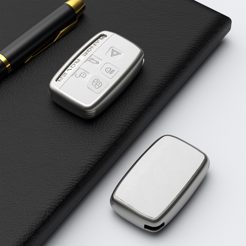 Luxury Car Key Cover Case Shell Fob For Land Rover Range Rover Sport Evoque Freelander2 Soft Car Key Coque Interior Accessories