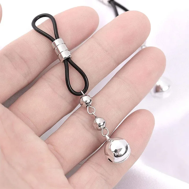 1 pair Non-Piercing Nipplerings for Women Fake Nipplerings Piercings Clip On Nipple Rings Faux Dangle Nipple Jewelry