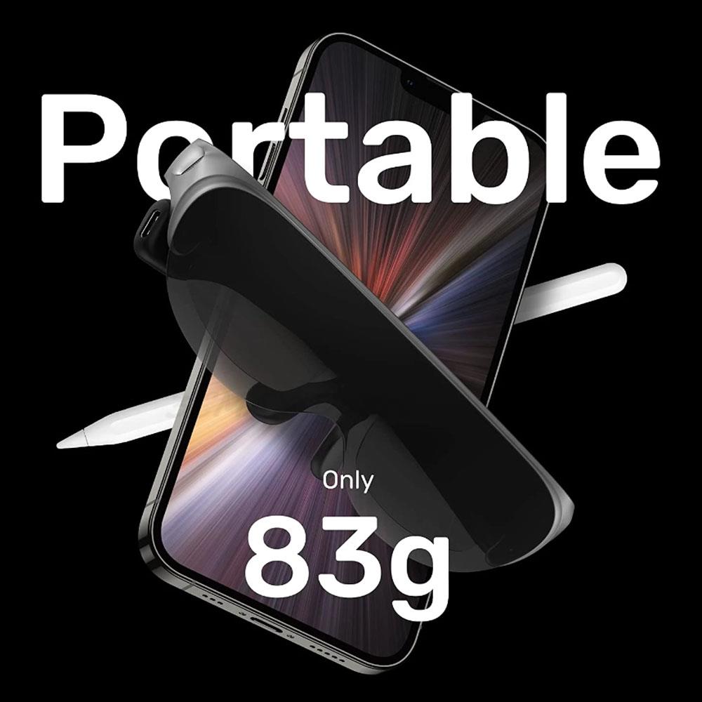 Rokid Air Rokid Max 3D Ar Glasses Foldable Vr Smart Glasses 120Inch Screen 1080P Oled Dual Display 55Ppd Home Game Viewing Devic