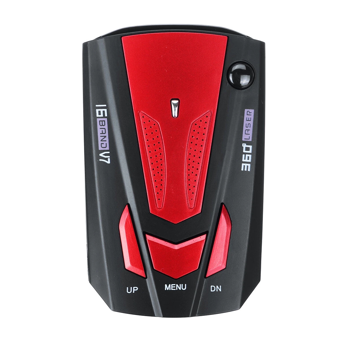 Car Radar Detector V7 Cobra 16 Band 360 Car Anti-Police GPS Camera Laser Radar Detector Voice Alert Speed Control Detector