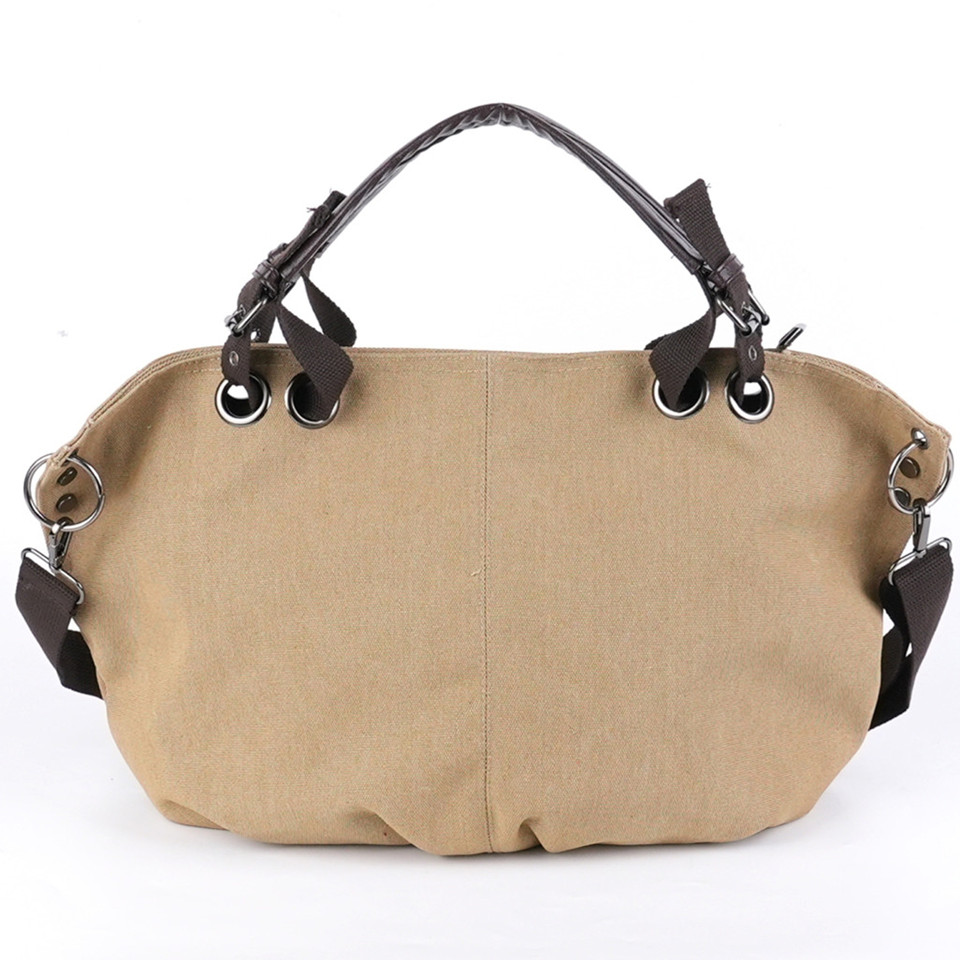 Women's Canvas Shoulder Bags Lady Messenger Bags High Quality Handbags Female Famous Brands Crossbody Bag Bolsos Travel Tote
