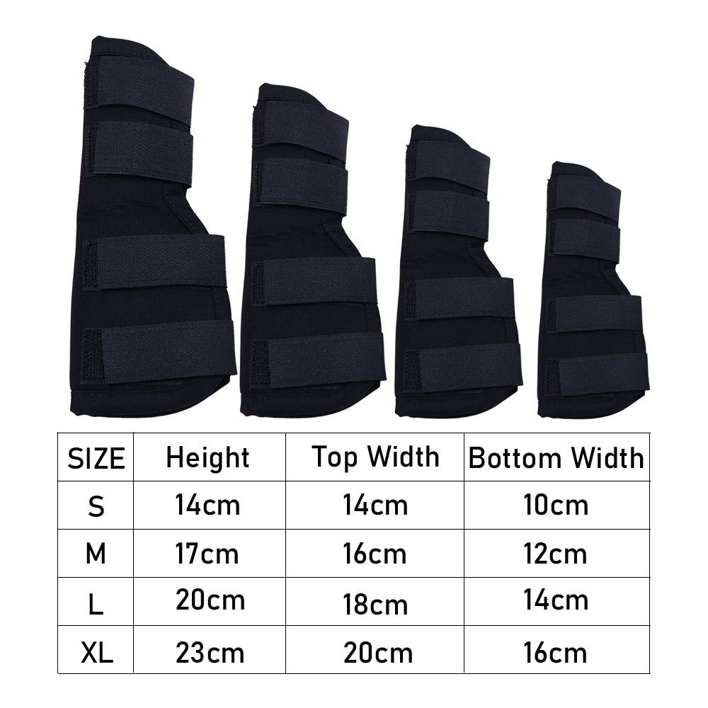 1 Pc Breathable Pet Dog Joint Brace Elbow Breathable Dog Support Brace Injury Wrap Protector Pet Knee Pads For Surgical Injury